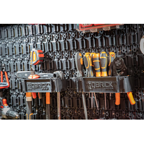 Набор панелей настенных Qbrick System Custom Pegboard (2 шт.) (черный)