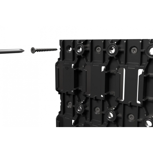 Набор панелей настенных Qbrick System Custom Pegboard (2 шт.) (черный)