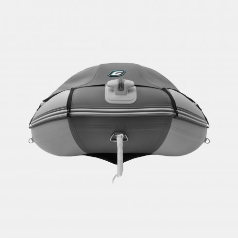 Надувная лодка Gladiator C400AL светло-темносерый