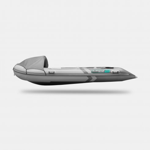 Надувная лодка Gladiator C400AL светло-темносерый