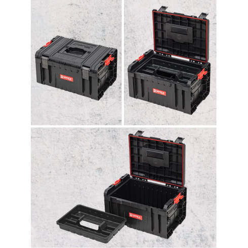 Набор ящиков Qbrick System PRO Set 2 Plus (черный)