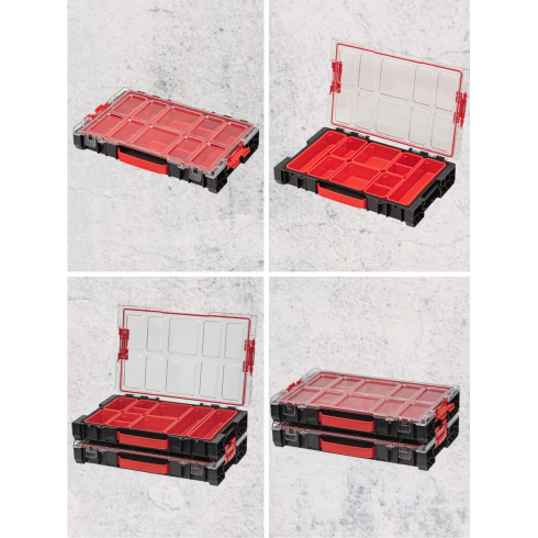 Набор ящиков Qbrick System PRO Set 2 Plus (черный)