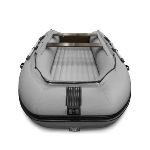 Лодка надувная моторная Solar-420 Strela Jet tunnel серый