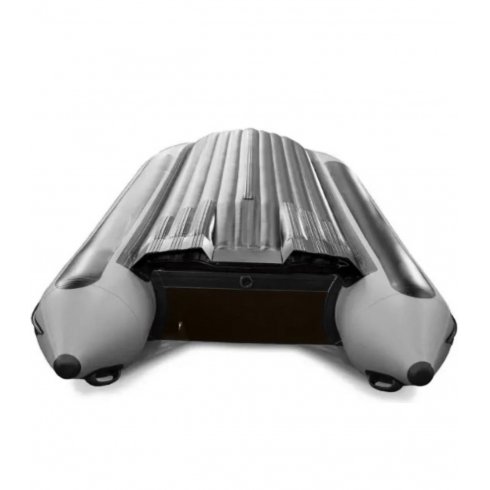 Лодка надувная моторная Solar-420 Strela Jet tunnel серый