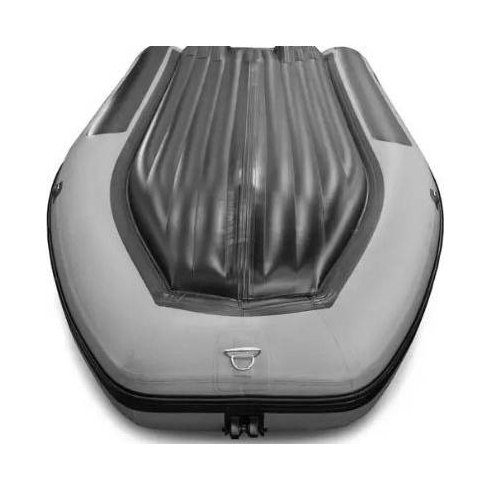 Лодка надувная моторная Solar-470 Super Jet tunnel (Expedition) серый