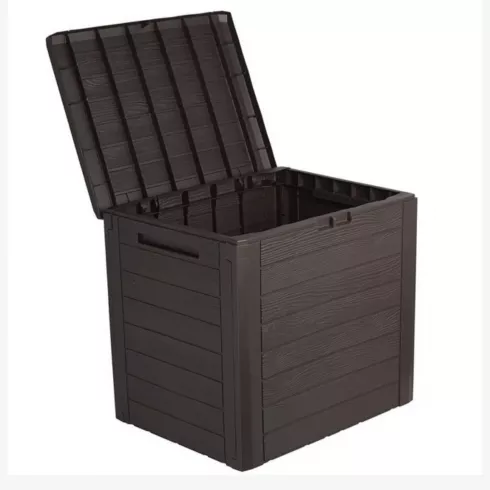 Сундук Prosperplast Woodebox 140л коричневый