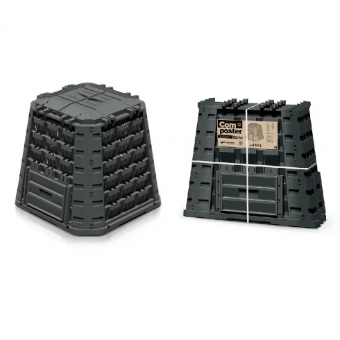 Компостер Prosperplast Evogreen Vario 450L (черный)
