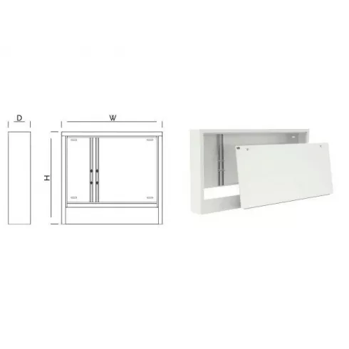 Шкаф коллекторный наружный AV Engineering AVEMC103