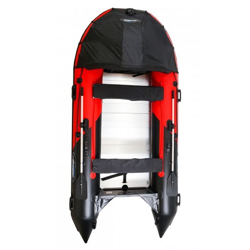 Надувная лодка Gladiator D500AL красно-черный