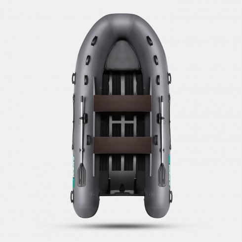 Надувная лодка Gladiator RIB 380AL темно-серый