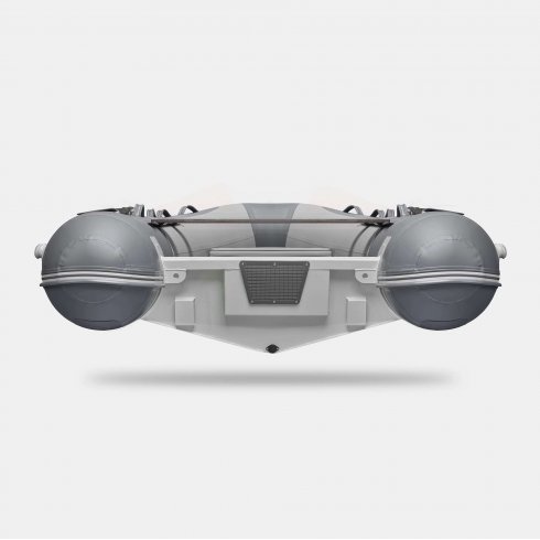 Надувная лодка Gladiator RIB 420AL светло-темносерый