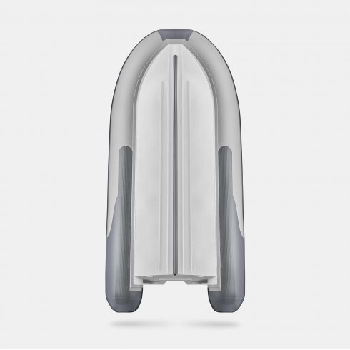 Надувная лодка Gladiator RIB 420AL светло-темносерый