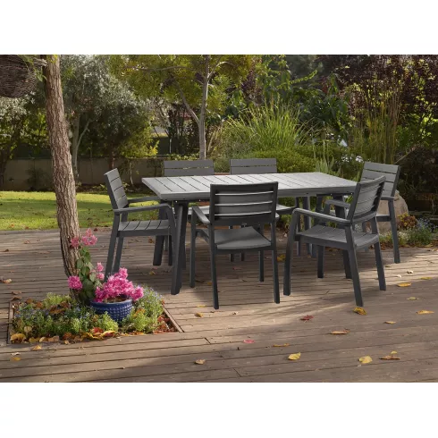 Кресло Keter Harmony графит серый