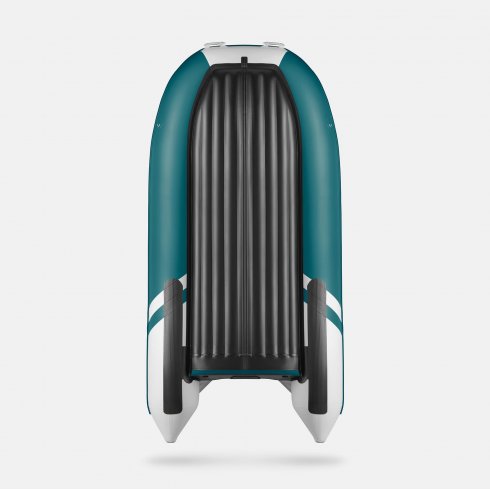 Надувная лодка Gladiator E380S морской зеленый-белый