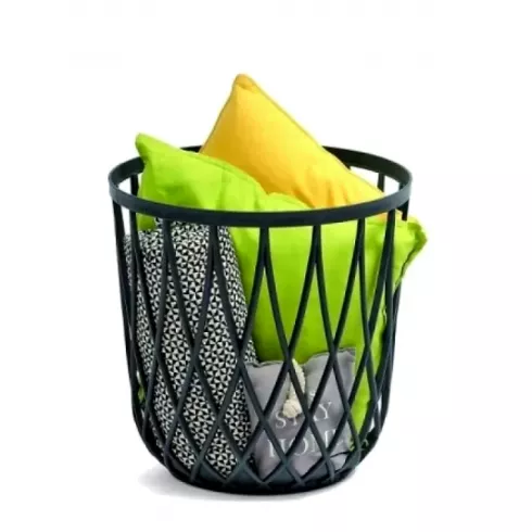 Набор корзин пластиковых Prosperplast Set of 3 Uniqubo- anthracite