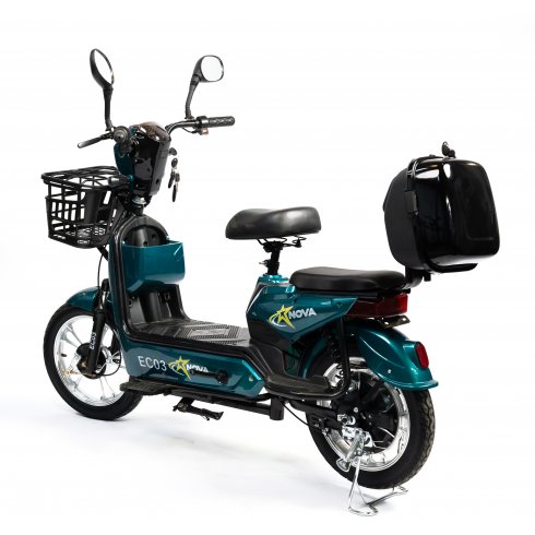 Электроскутер Nova EC-03 зеленый