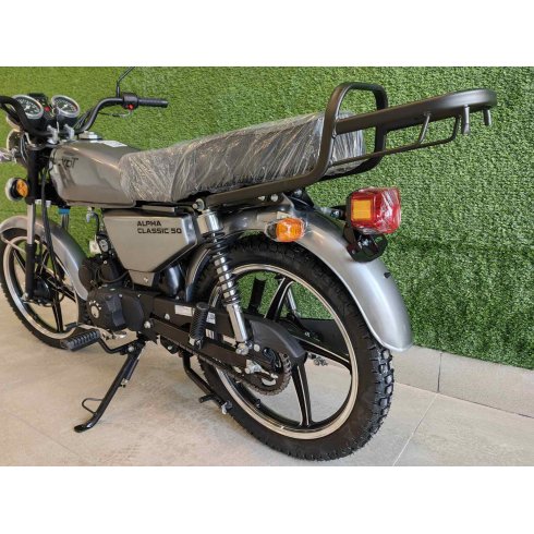 Мопед Rockot Alpha Classic (серый металлик)