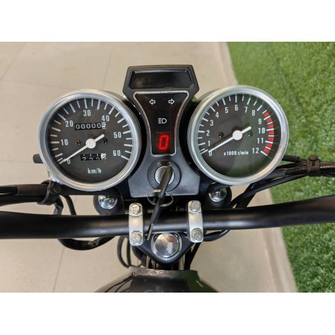 Мопед Rockot Alpha Classic (серый металлик)