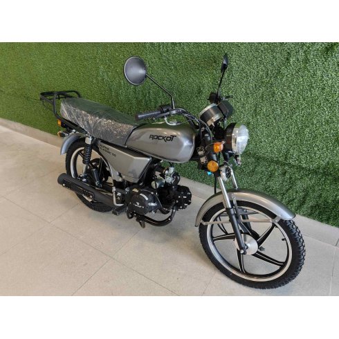 Мопед Rockot Alpha Classic (серый металлик)