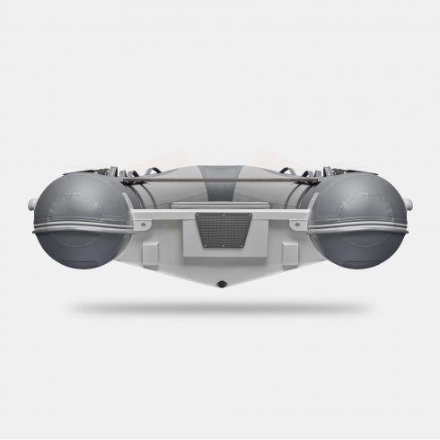 Надувная лодка Gladiator RIB 380AL светло-темносерый