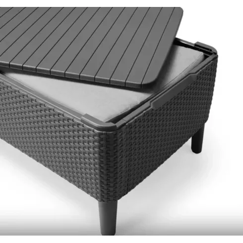 Набор садовой мебели Keter Salemo 3 seater set графит