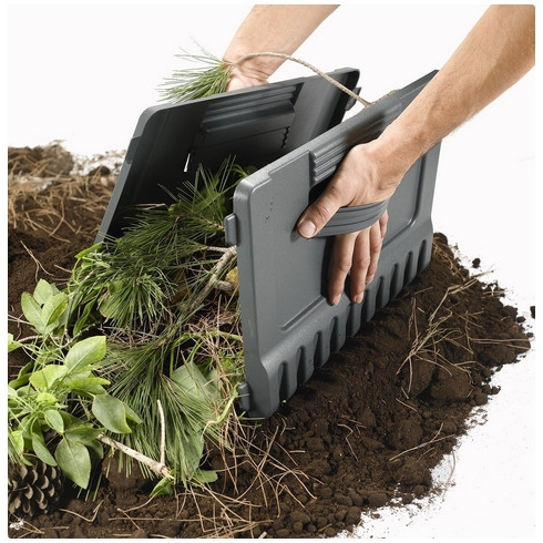 Компостер Keter E-Composter с базой 470л (черный)
