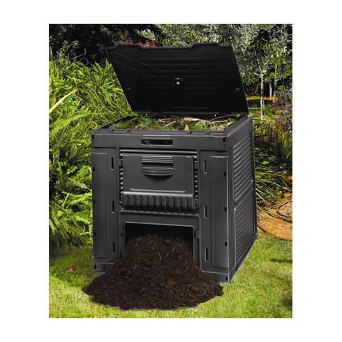 Компостер Keter E-Composter с базой 470л (черный)
