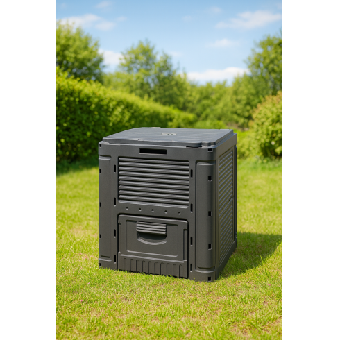 Компостер Keter E-Composter с базой 470л (черный)