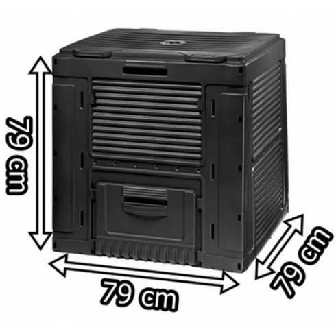 Компостер Keter E-Composter с базой 470л (черный)