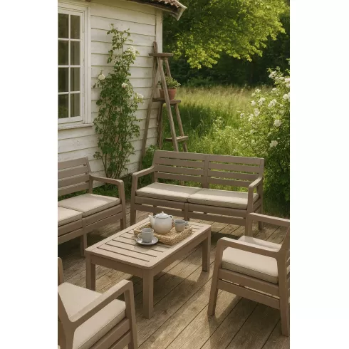 Набор мебели Keter Delano Rest Set капучино