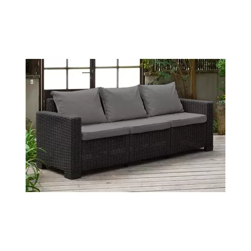 Диван трехместный Keter California графит