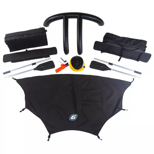 Надувная лодка Gladiator D420AL зеленый