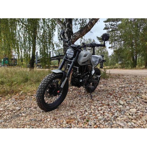 Мотоцикл Rockot SCRAMBLER (серый)