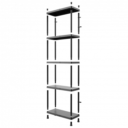 Стеллаж Qbrick Regular Shelving System REGQRS74325CZAPG001 (74/32x5)