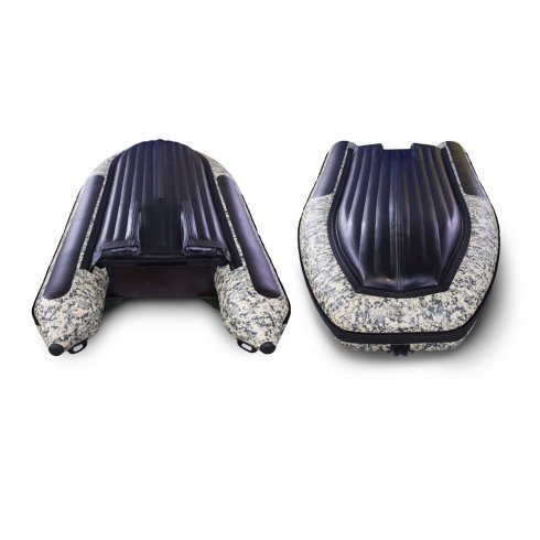 Лодка надувная моторная Solar-380 Jet tunnel пиксель