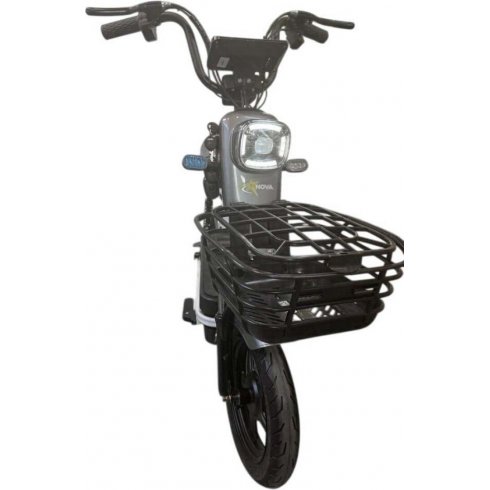 Электровелосипед Nova EC-02 серый (без цепи)