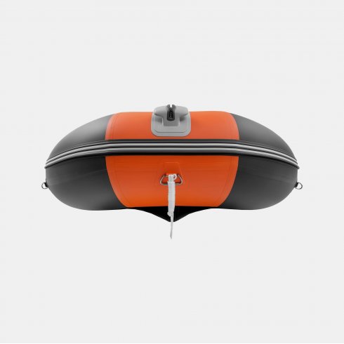 Надувная лодка Gladiator C420AL оранжево-темносерый