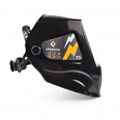 Маска сварщика Sparkon Хамелеон VEGA 2 (черная)