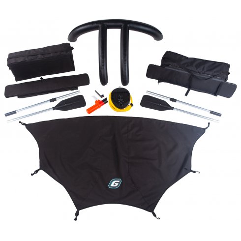 Надувная лодка Gladiator D470AL зеленый