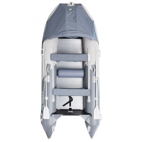 Надувная лодка Gladiator D470AL светло-темносерый