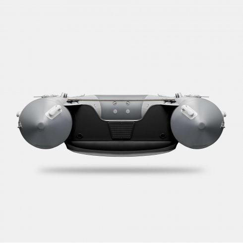 Надувная лодка Gladiator E450S светло/темно-серый