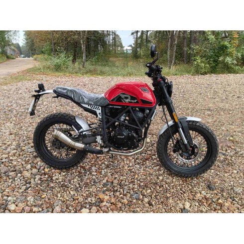 Мотоцикл Rockot SCRAMBLER (красный)