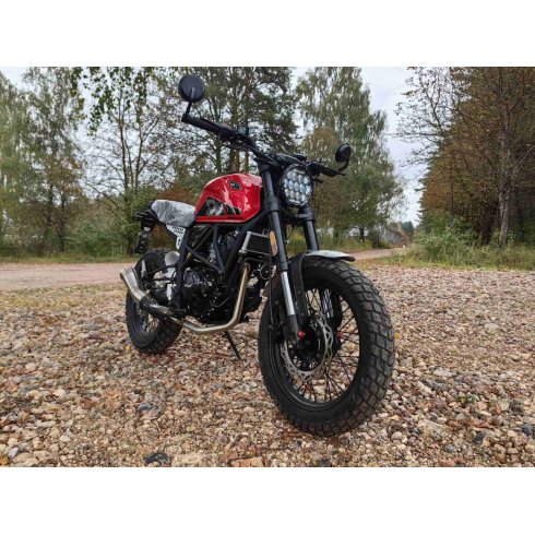 Мотоцикл Rockot SCRAMBLER (красный)