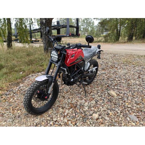 Мотоцикл Rockot SCRAMBLER (красный)