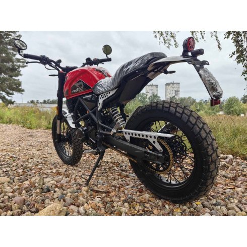 Мотоцикл Rockot SCRAMBLER (красный)