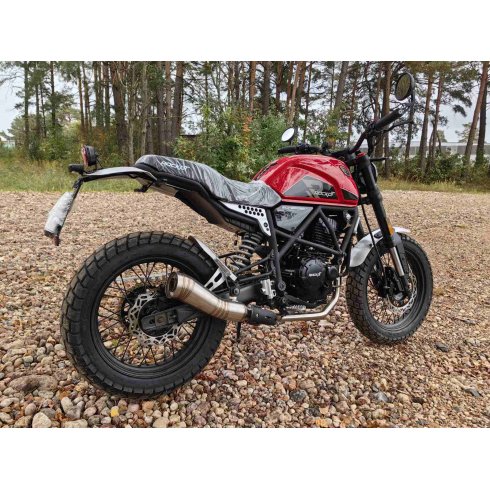 Мотоцикл Rockot SCRAMBLER (красный)