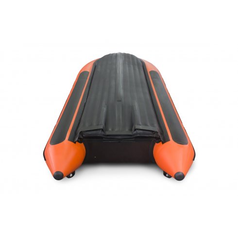 Лодка надувная моторная Solar-450 Strela Jet Tunnel оранжевый