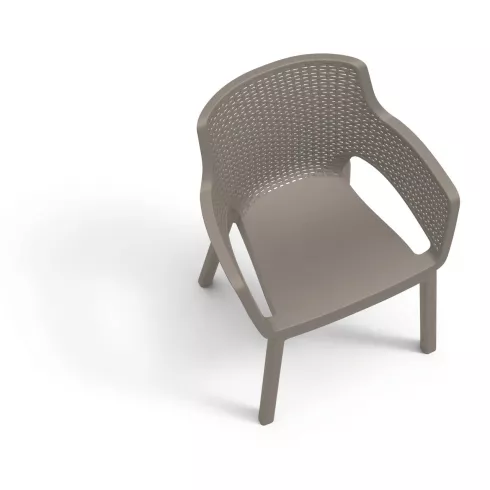 Кресло Keter Eva капучино