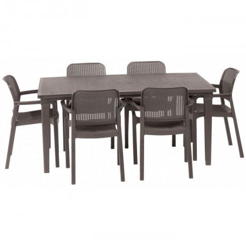 Набор кресел Keter Bali капучино