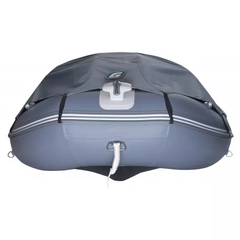 Надувная лодка Gladiator D420AL темно-серый